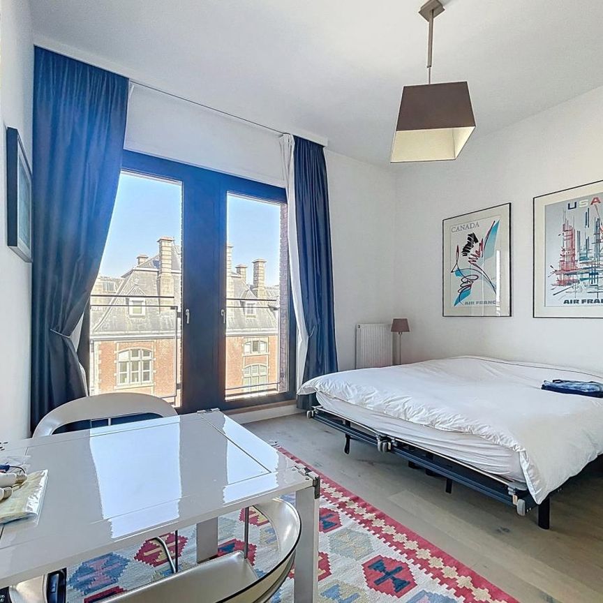 Petit Sablon: Charming furnished 2 BR. apartment + balcony - Foto 1