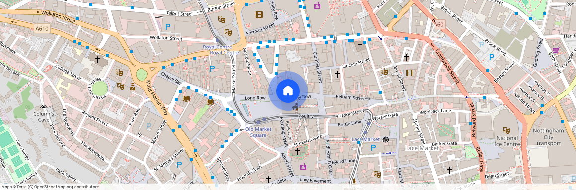 Long Row, Nottingham, NG1 2DH