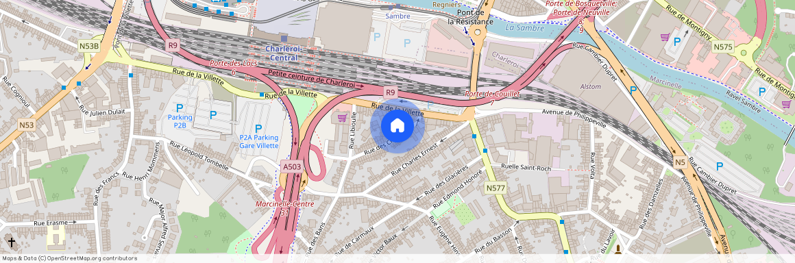 Rue Des Cheminots, 18, 6001, Charleroi