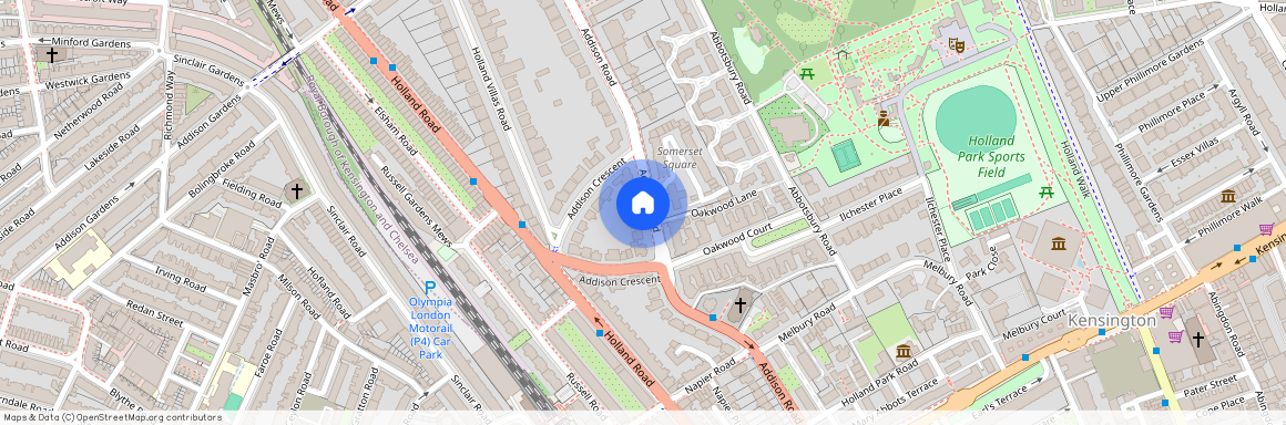 Addison Road, Kensington, London, W14