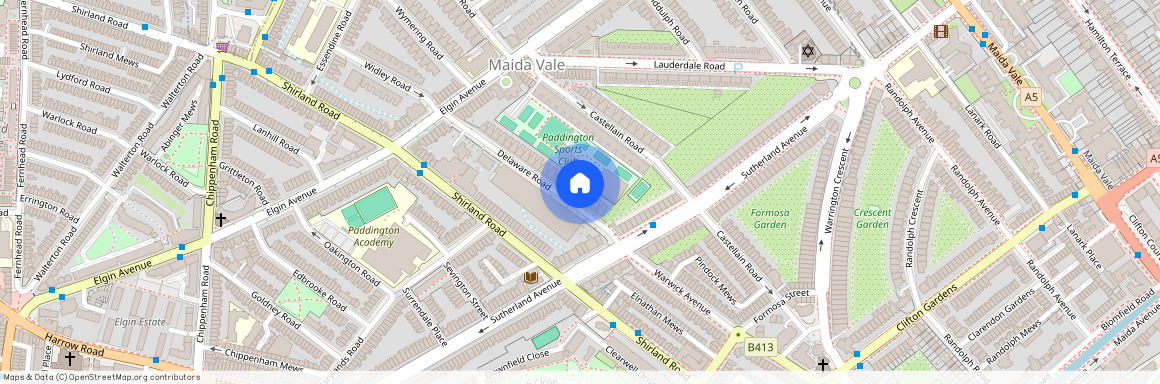 Delaware Road, Little Venice, W9