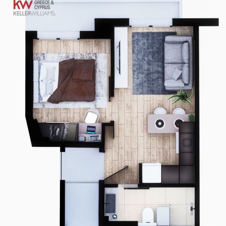 Studio/Γκαρσονιέρα για ενοικίαση Διοικητήριο (Κέντρο Θεσσαλονίκης) - Photo 4