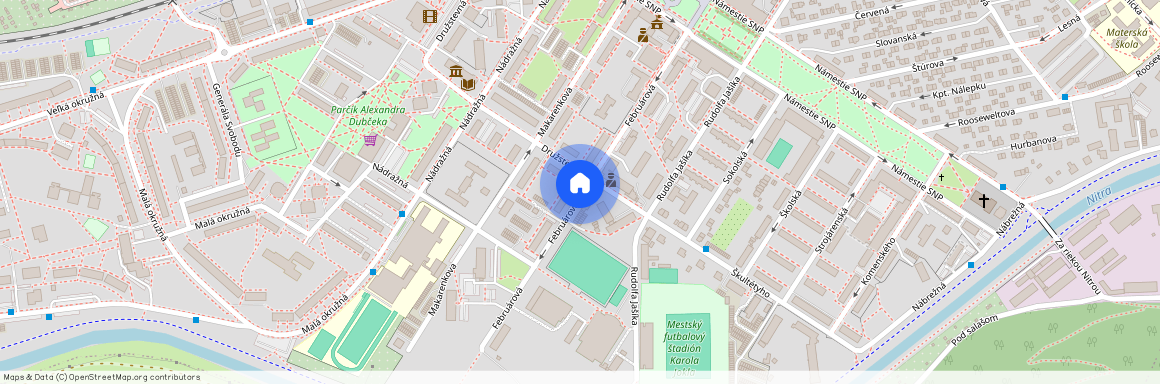 Februárová Partizánske, Trenčiansky kraj