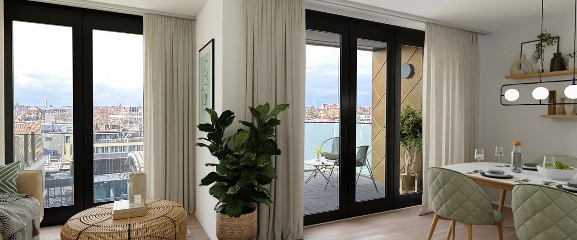 Über den Dächern: Schöne 2-Zimmer-Dachterrassen-Wohnung - Foto 1