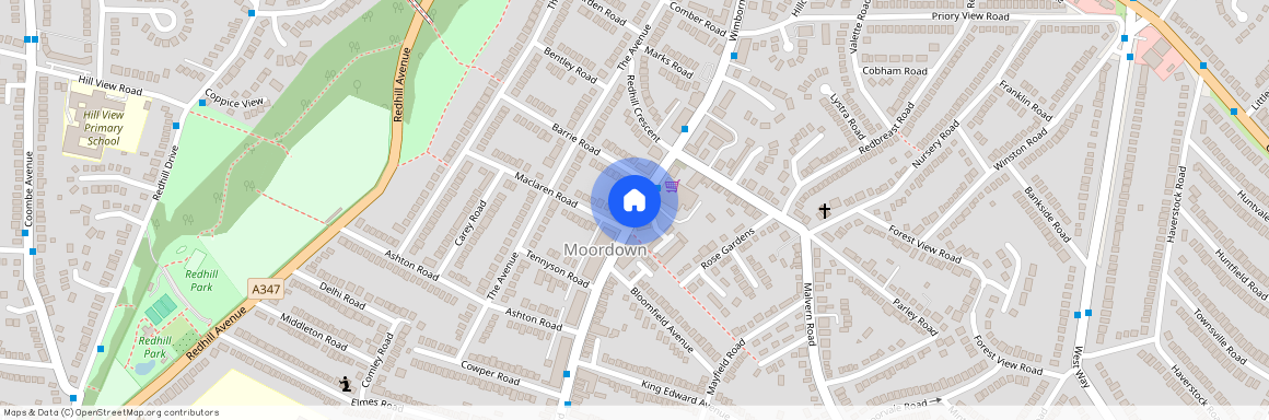 Wimborne Road, Moordown BH9