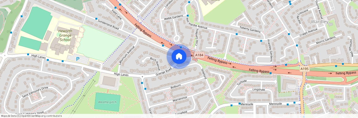 7, Grange Court, Heworth, Gateshead, NE10 8EY