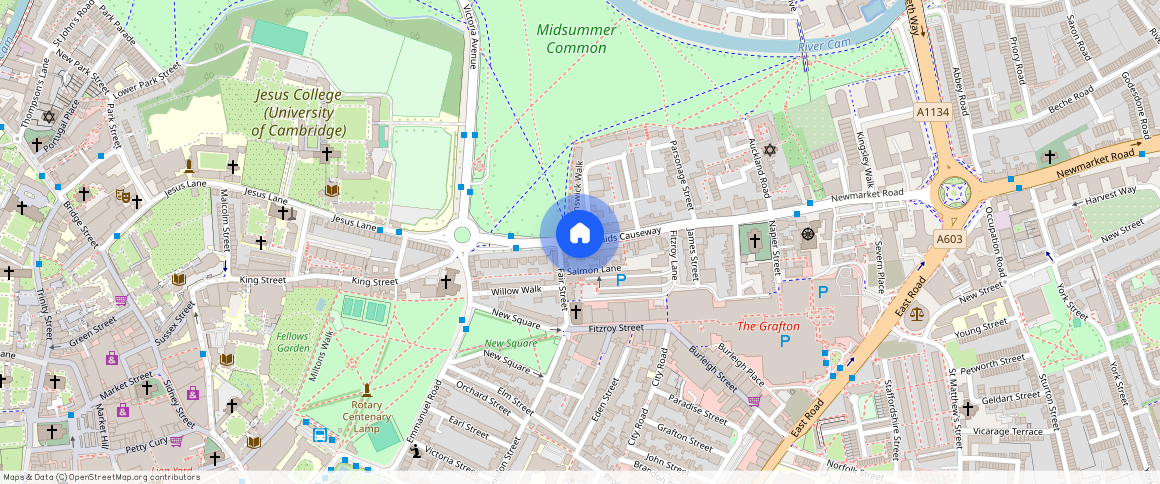 Maids Causeway, Cambridge, CB5