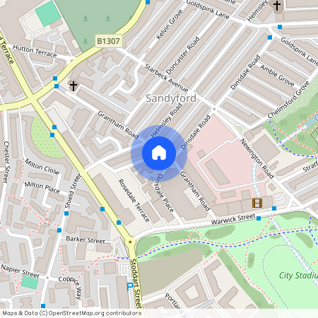 90, Grantham Road, Sandyford, Newcastle Upon Tyne, NE2 1QX