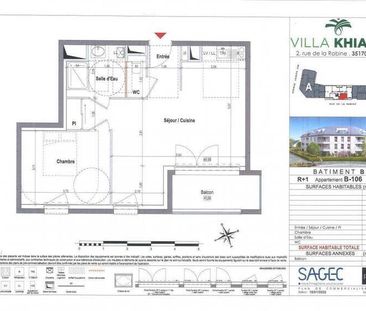 Appartement 2 pièces - - Photo 2