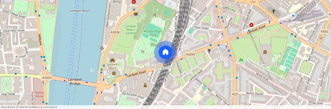 200A Lambeth Road, Lambeth, London SE1 7LR, United Kingdom