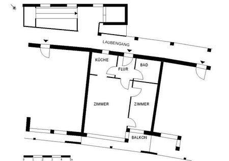 Helle 2-Zimmer-Wohnung mit Balkon - WOHNBERECHTIGUNGSSCHEIN 60 qm erforderlich! - Foto 5