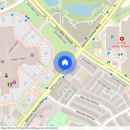 2495 eglinton Avenue W #2610, Mississauga, Central Erin Mills