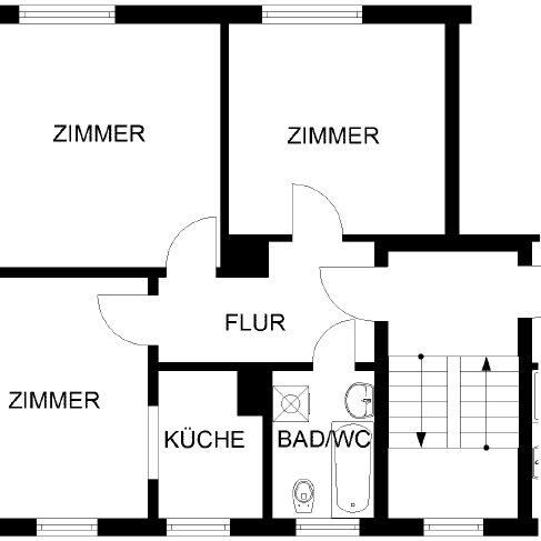 2-Zimmer Wohnung in Haspe-Kipper - Foto 2