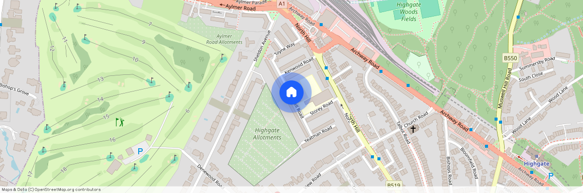 Gaskell Road, Highgate, London, N6