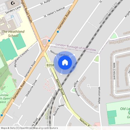 Nelson Gardens, Whitton, TW3