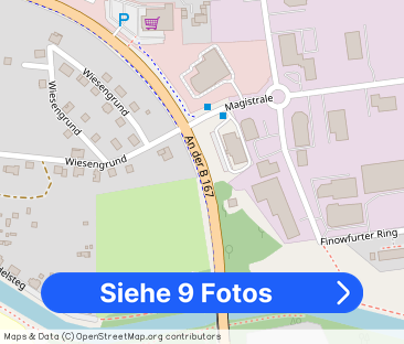 1- Raum Dachgeschosswohnung mit Balkon in Finowfurt mit Blick ins G... - Foto 1