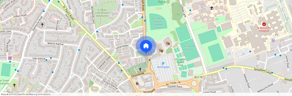 King George Gardens, Chichester