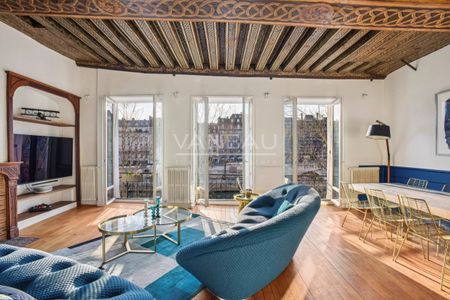 PARIS 1er – VUE DÉGAGÉE SUR LA SEINE – À 10 MINUTES DU LOUVRE – APPARTEMENT MEUBLÉ DE PRESTIGE - Photo 5