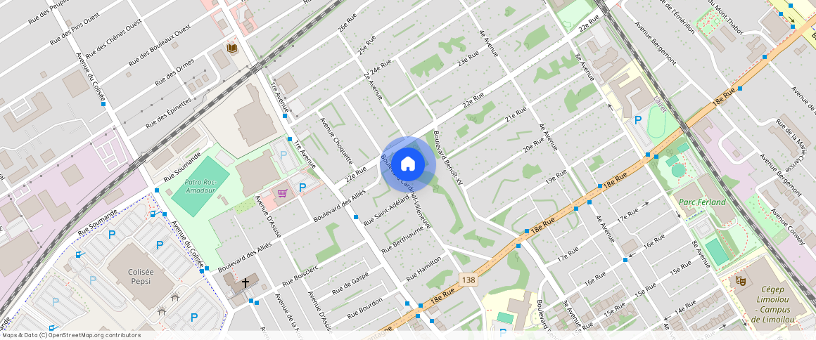 ** Boulevard Cardinal-Villeneuve, Québec, Québec, Capitale-Nationale, G1L 3M2