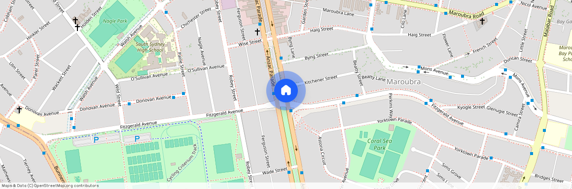 Anzac Parade, Maroubra, Sydney, New South Wales 2035