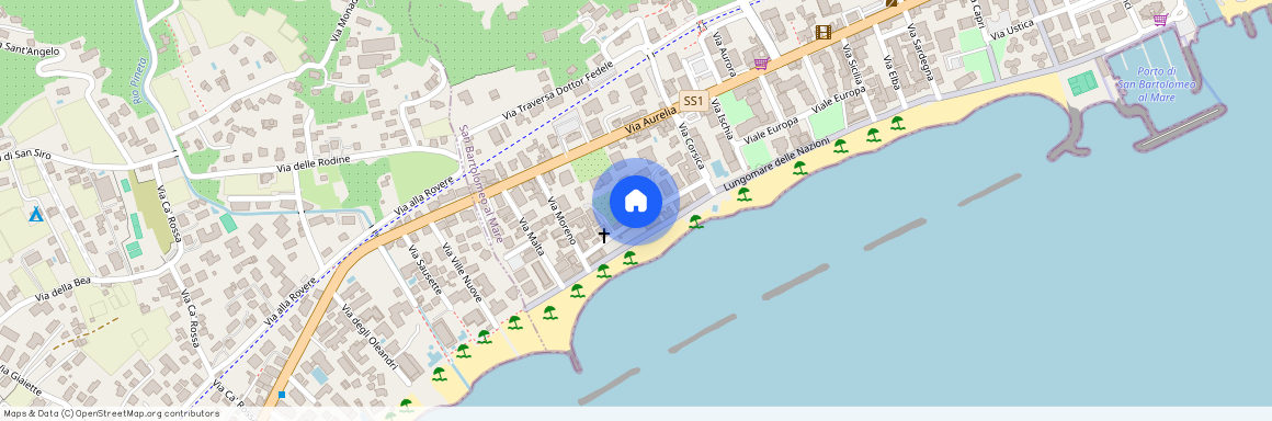 Via Cristoforo Colombo 28, 18016 San Bartolomeo al Mare IM, Italy