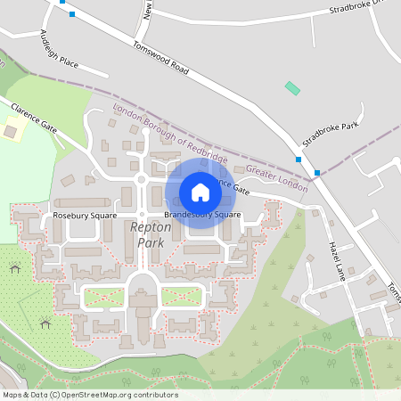 Brandesbury Square, Woodford Green, Essex