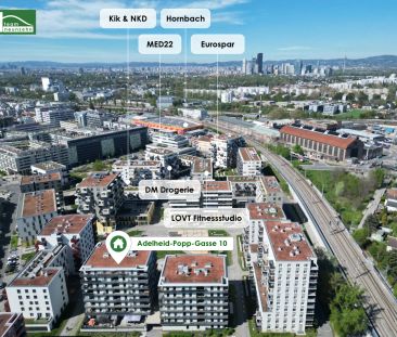 Charmante 2-Zimmer Wohnung mit Weitblick - Küche, Freifläche und Kl... - Photo 6