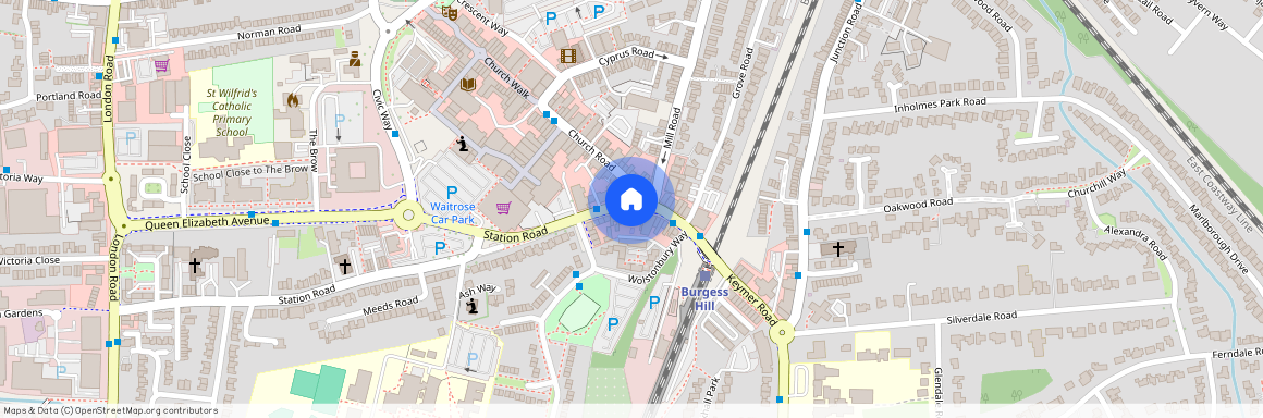 Station Road, Burgess Hill, West Sussex, RH15 9DE