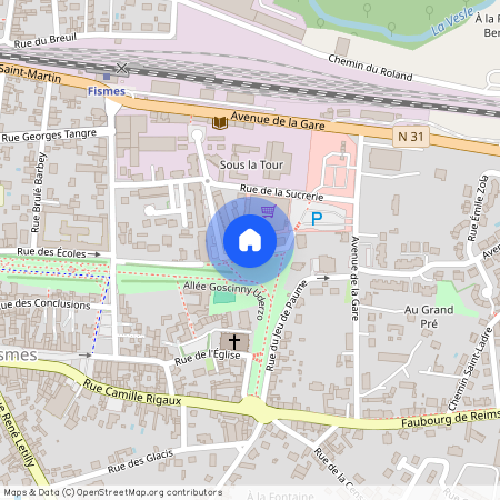003 ALLEE LUTHER KING, 51170, Fismes