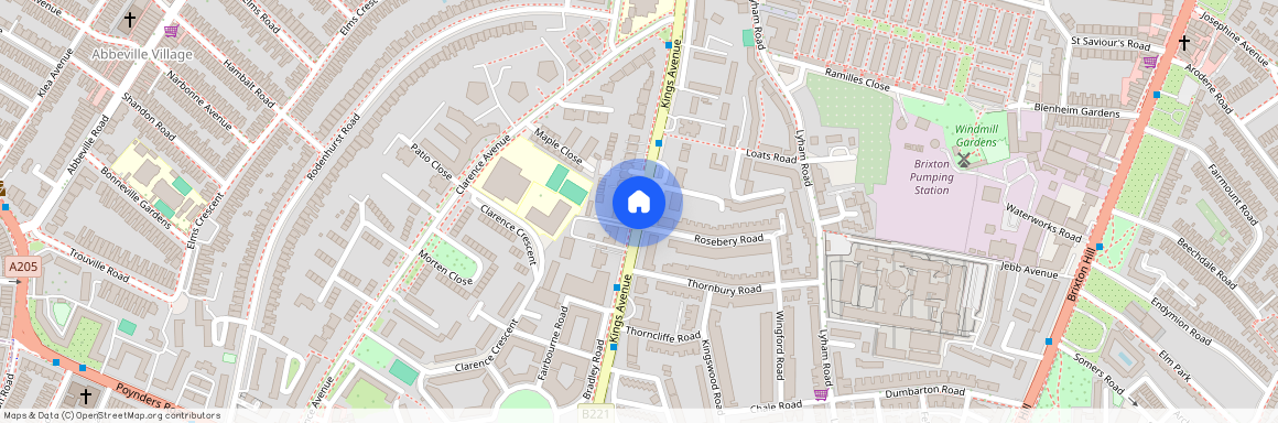 Kings Avenue, Clapham, SW4, London