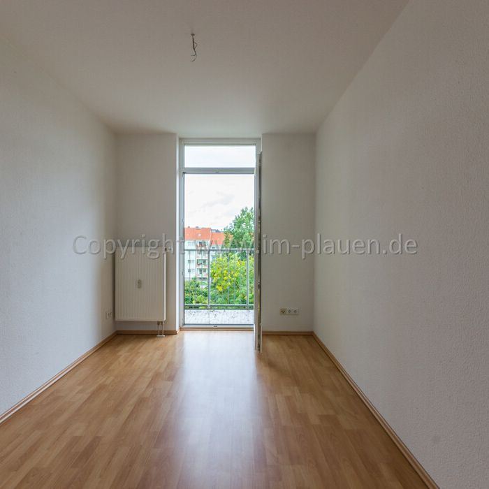 3 Zimmerwohnung in Plauen - Haselbrunn- Bad mit Wanne - Balkon - Laminat - Foto 1