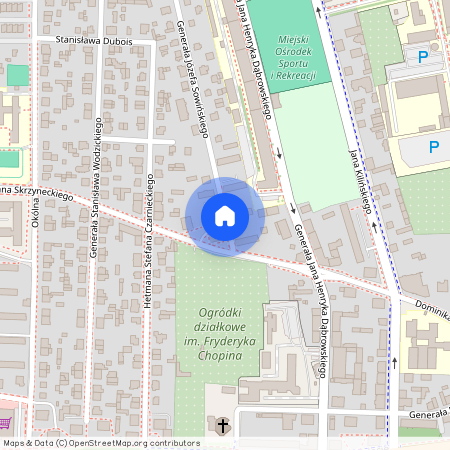 ul. Sowińskiego, Tysiąclecie, Częstochowa, śląskie