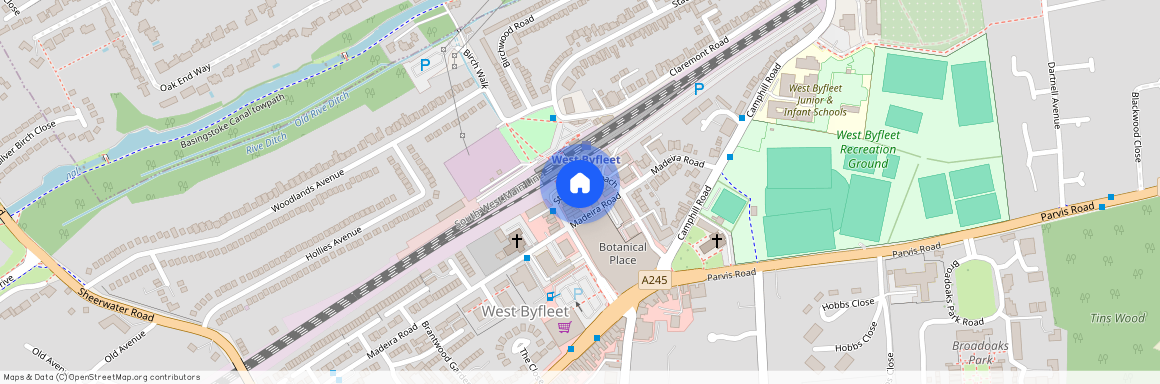 KT1, West Byfleet