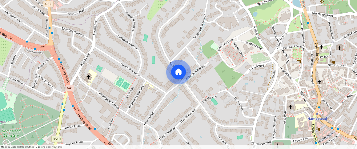 Redington Road, NW3, London