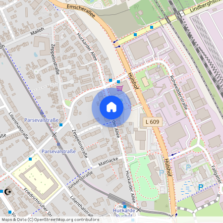 Huckarder Allee, 44369 Dortmund - Huckarde