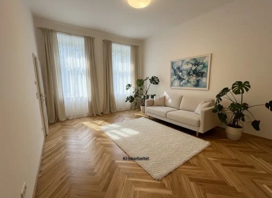 NEU - Moderne 2-Zimmer-Wohnung in 1060 Wien – vollrenoviert mit Fußbodenheizung - Foto 1