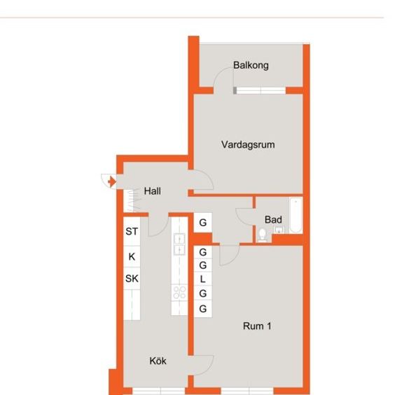 Bokelundsvägen 3 B - Foto 2