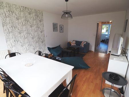 Colocation de 4 chambres privatives - Appartement 100 m² - Location Appartement nantes : 102.11 m2 - Photo 3