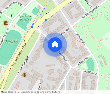 Nähe Stadtpark: Zentrale u. gepflegte 1-Zimmer-Dachgeschoss-Wohnung... - Foto 1