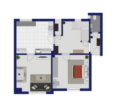 Geräumige Einliegerwohnung mit Dachboden und Kellerabteil - Foto 1