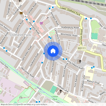 Third Avenue, Oldfield Park, Bath, BA2