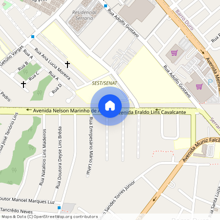 Avenida Nelson Marinho de Araújo, Barro Duro, Maceió - AL, 57046-750, Brazil
