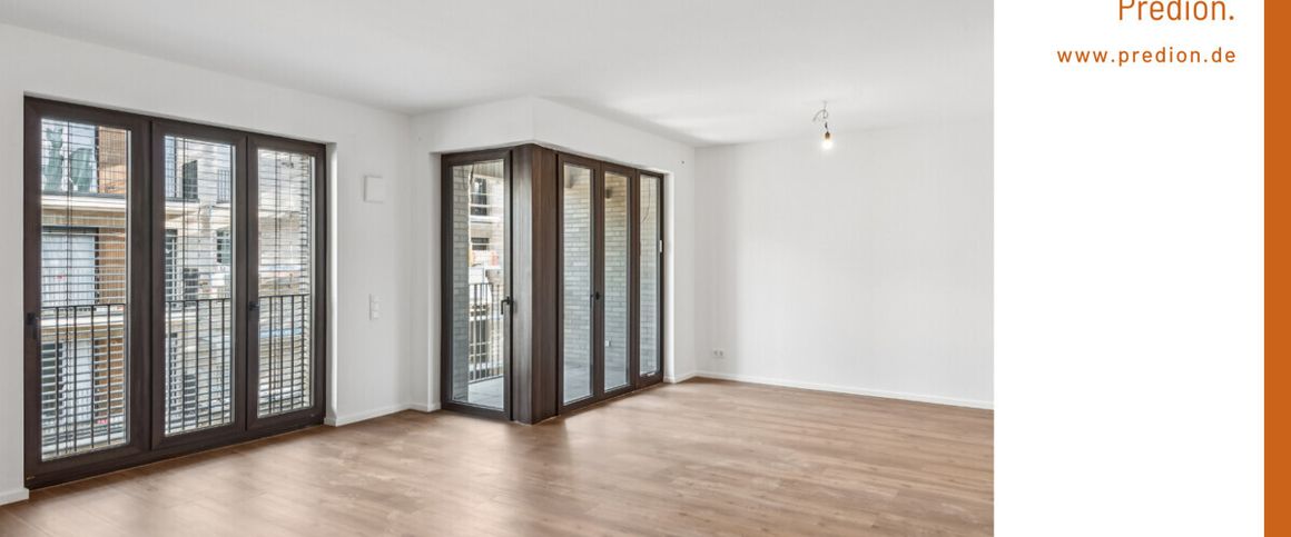 Einzigartiges Wohnen im Neubauquartier: Tolle 3-Zimmer-Wohnung mit Einbauküche in den Deiker Höfen! - Photo 1