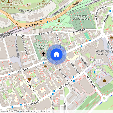 Canongate, Edinburgh, Midlothian, EH8