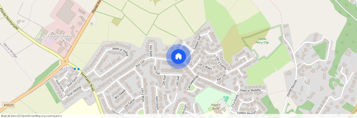 Penlon, Menai Bridge, Anglesey, LL59