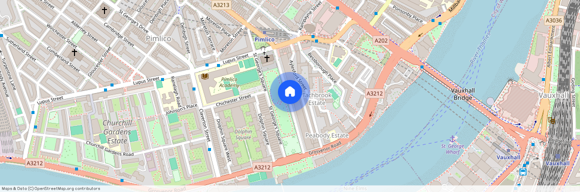 St Georges Square London SW1V