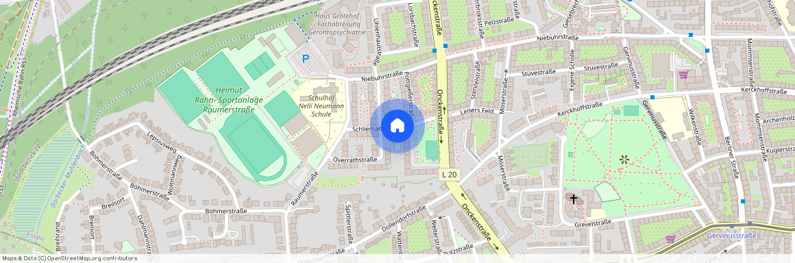 Schliemannstr. 12, 45144 Essen-West - Frohnhausen