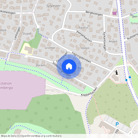 Söderbergavägen, Spånga