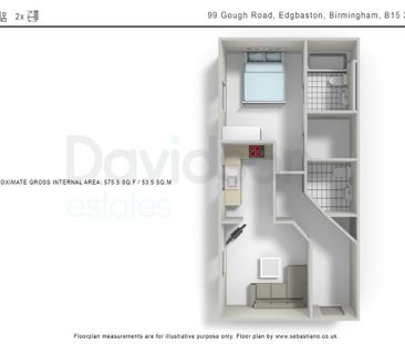 1 bedroom flat to rent - Photo 6