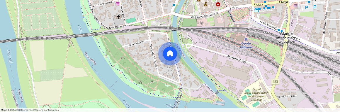 ul. 11 Listopada 12, Stare Miasto, Opole, opolskie